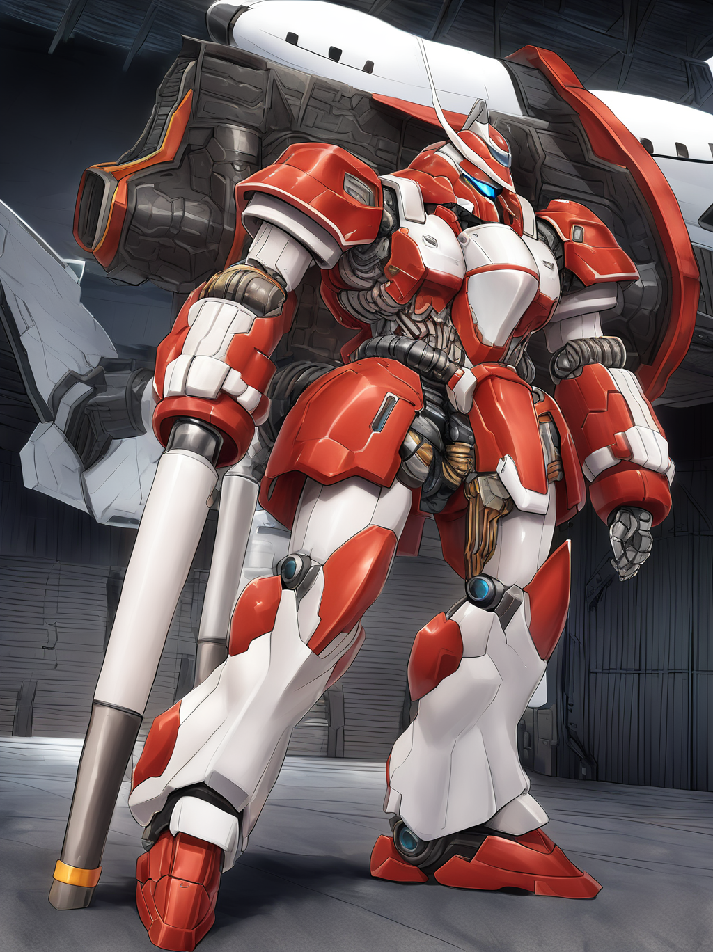 00366-robot mecha, full body, facing viewer, masterpiece, highres, ultra-detailed, best quality, complex color grading, extremely deta.png